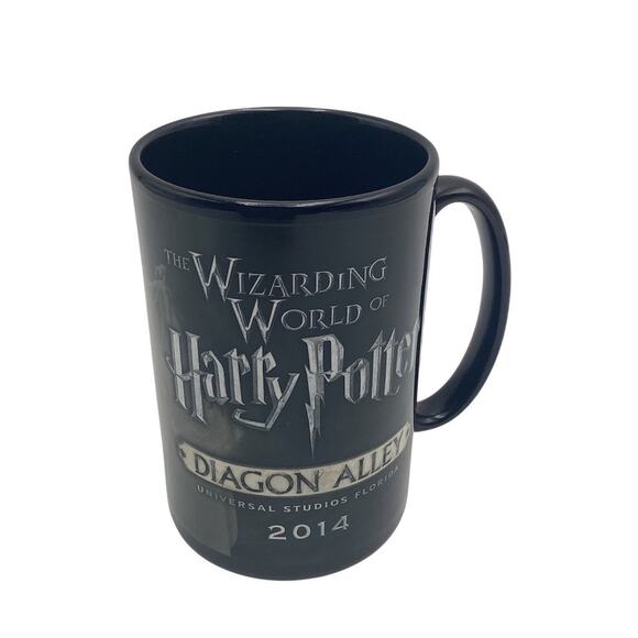 Universal Studios Other - Universal Studios Harry Potter Diagon Alley 2014 Black Coffee Mug Cup